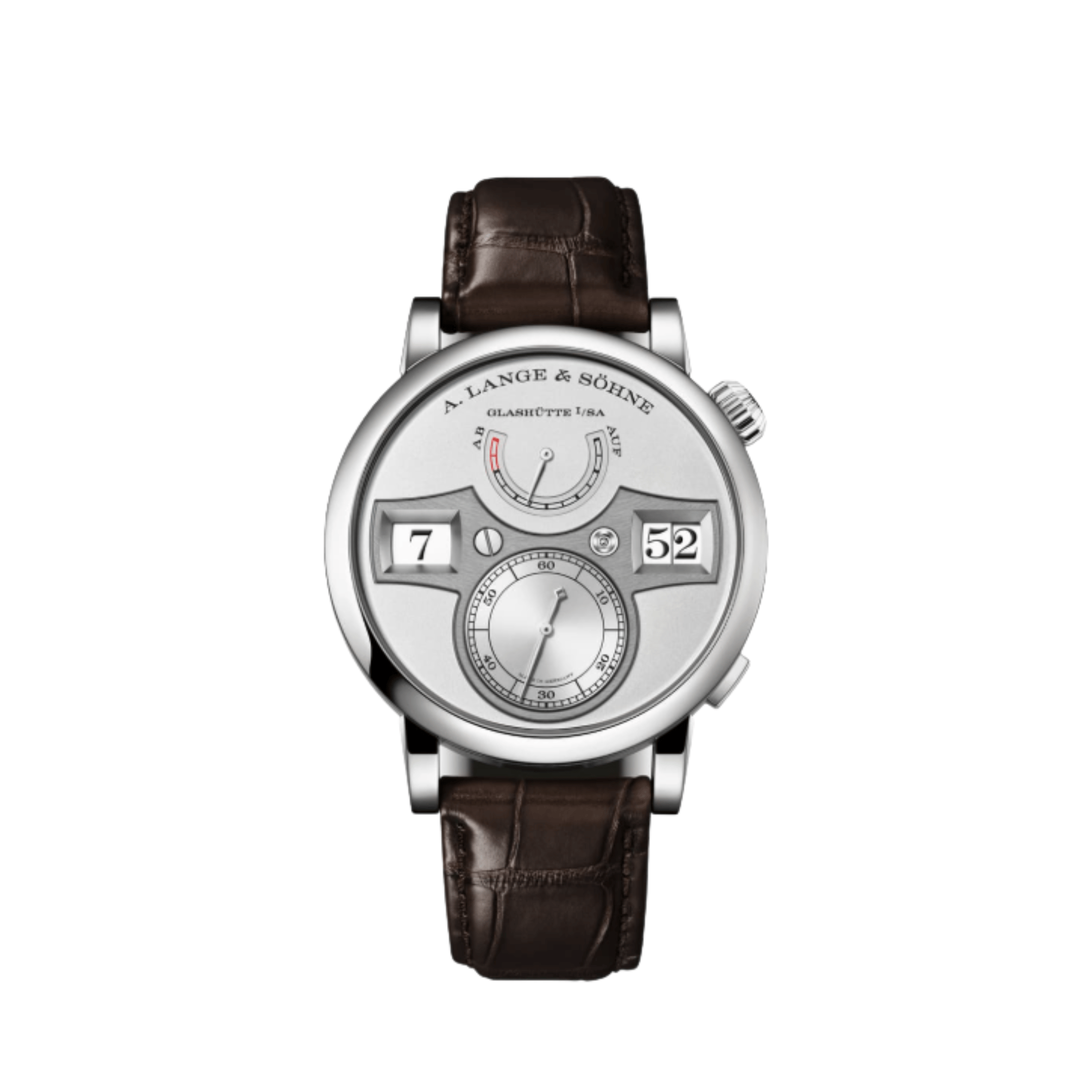 A. Lange & Söhne Zeitwerk 142.025 Platinum Rhodium Dial (2025