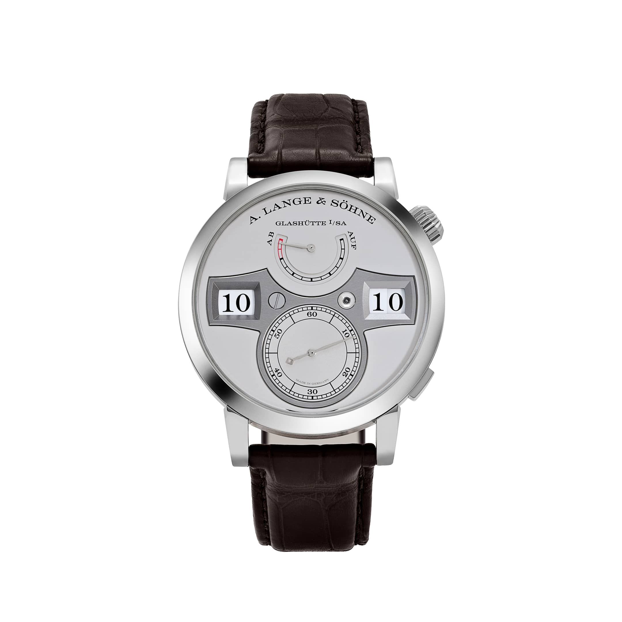 A. Lange & Söhne Zeitwerk 142.025 Platinum Rhodium Dial (2025