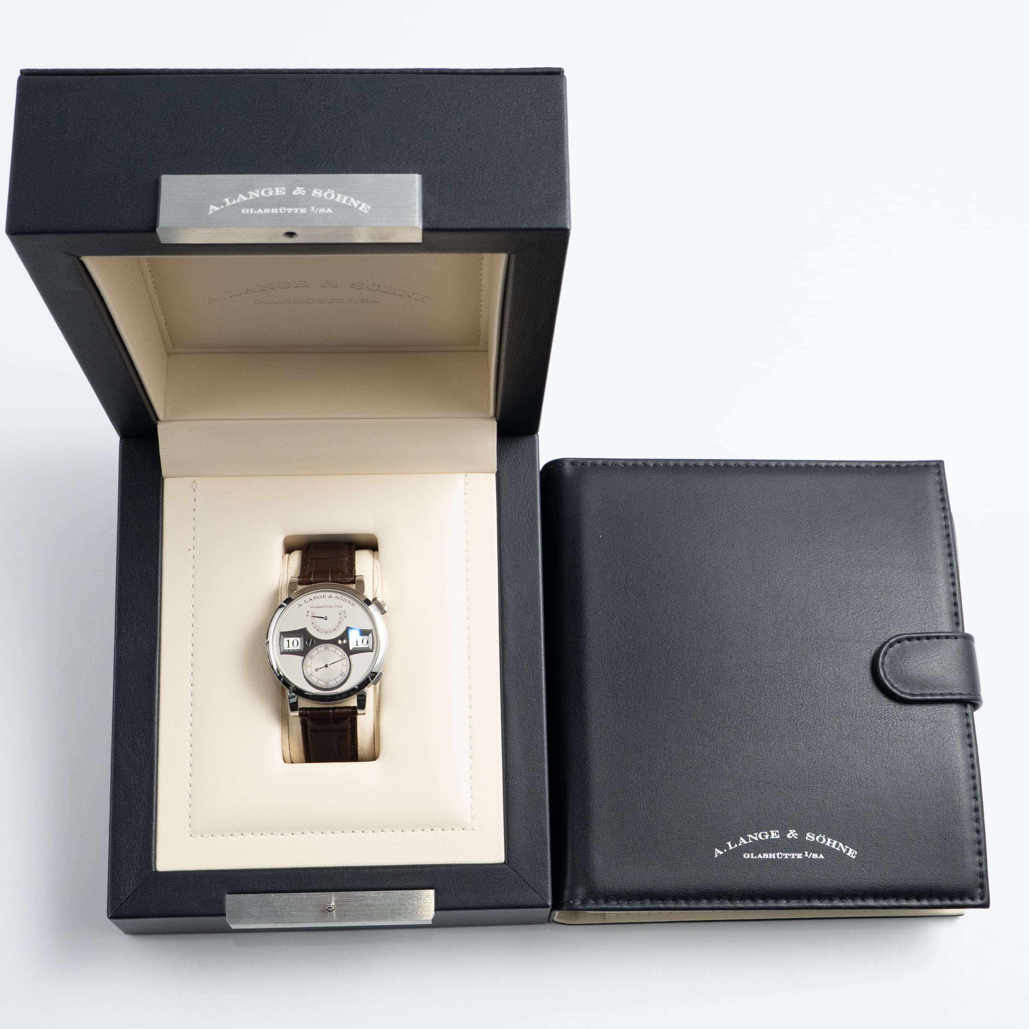 A. Lange & Söhne Zeitwerk 142.025 Platinum Rhodium Dial (2025
