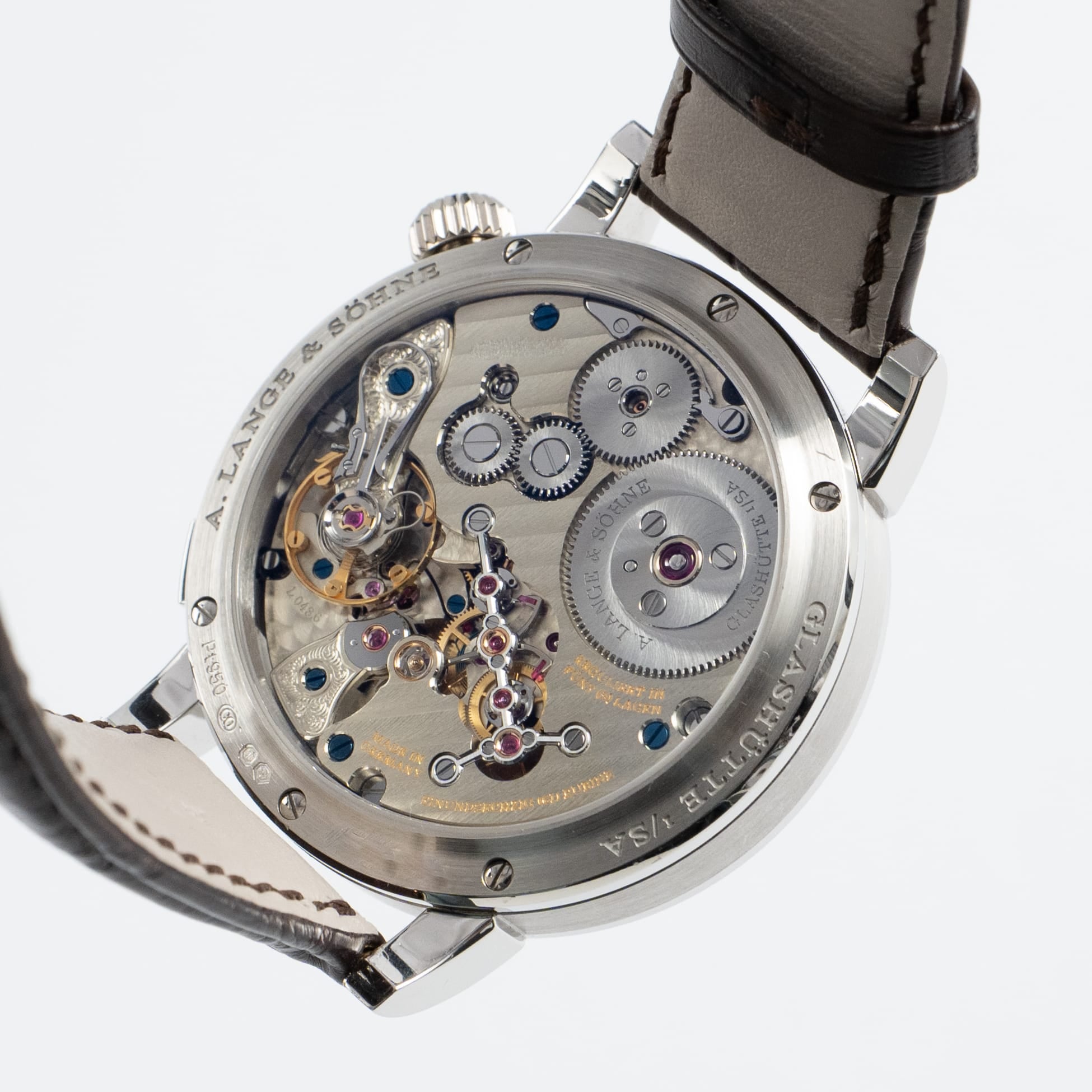 A. Lange & Söhne Zeitwerk 142.025 Platinum Rhodium Dial (2025)