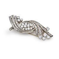 Thumbnail for Antique Brooch Platinum and Diamonds