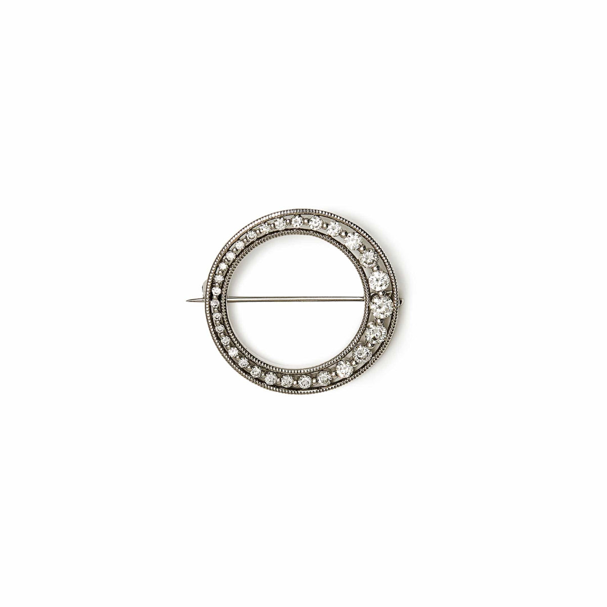 Vintage Crescent Brooch