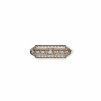Thumbnail for Antique Platinum Gold Brooch