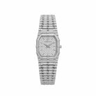 Audemars Piguet Bamboo 56206BC Vintage 'Ladies' White Gold Silver AP Monogram Dial Quartz