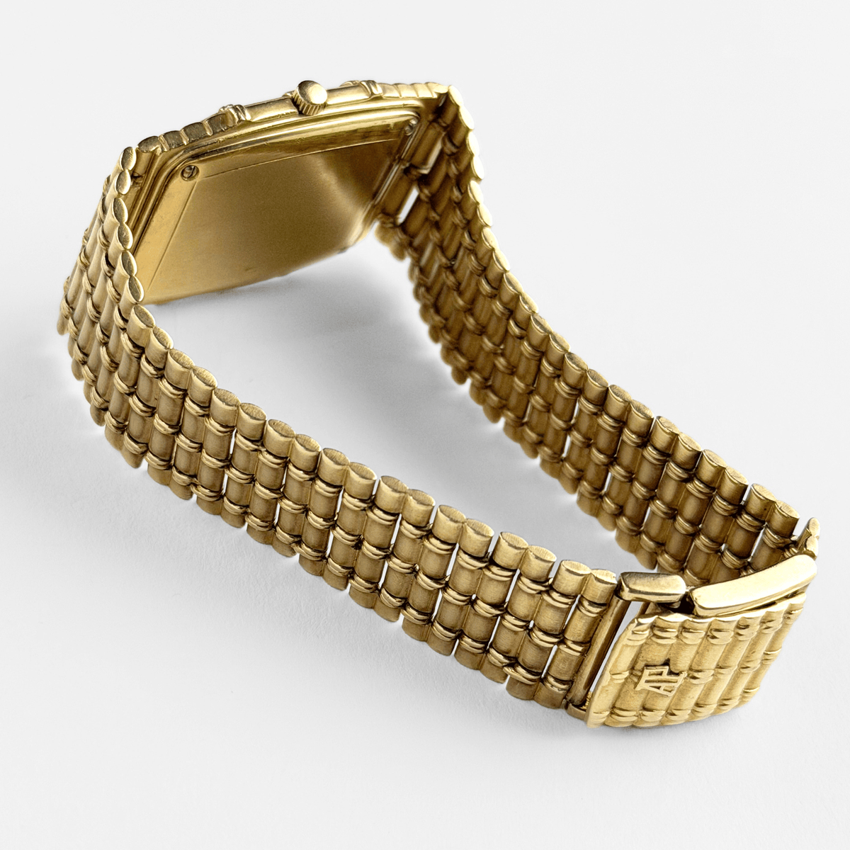Audemars Piguet Bamboo Vintage 'Ladies' Yellow Gold Champagne Dial