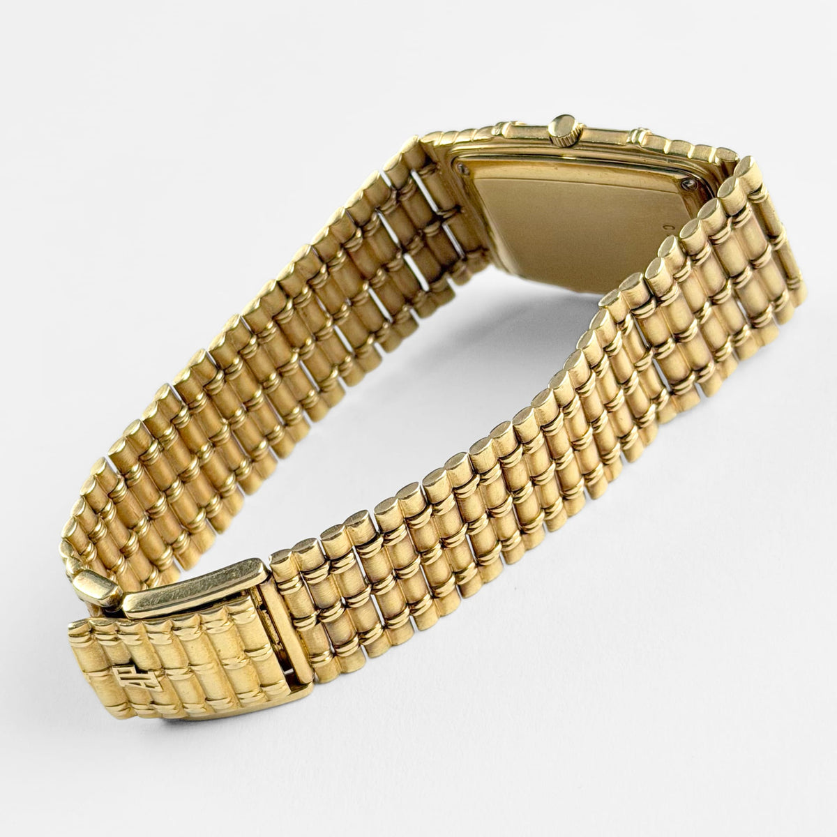 Audemars Piguet Bamboo Vintage 'Ladies' Yellow Gold Champagne Dial