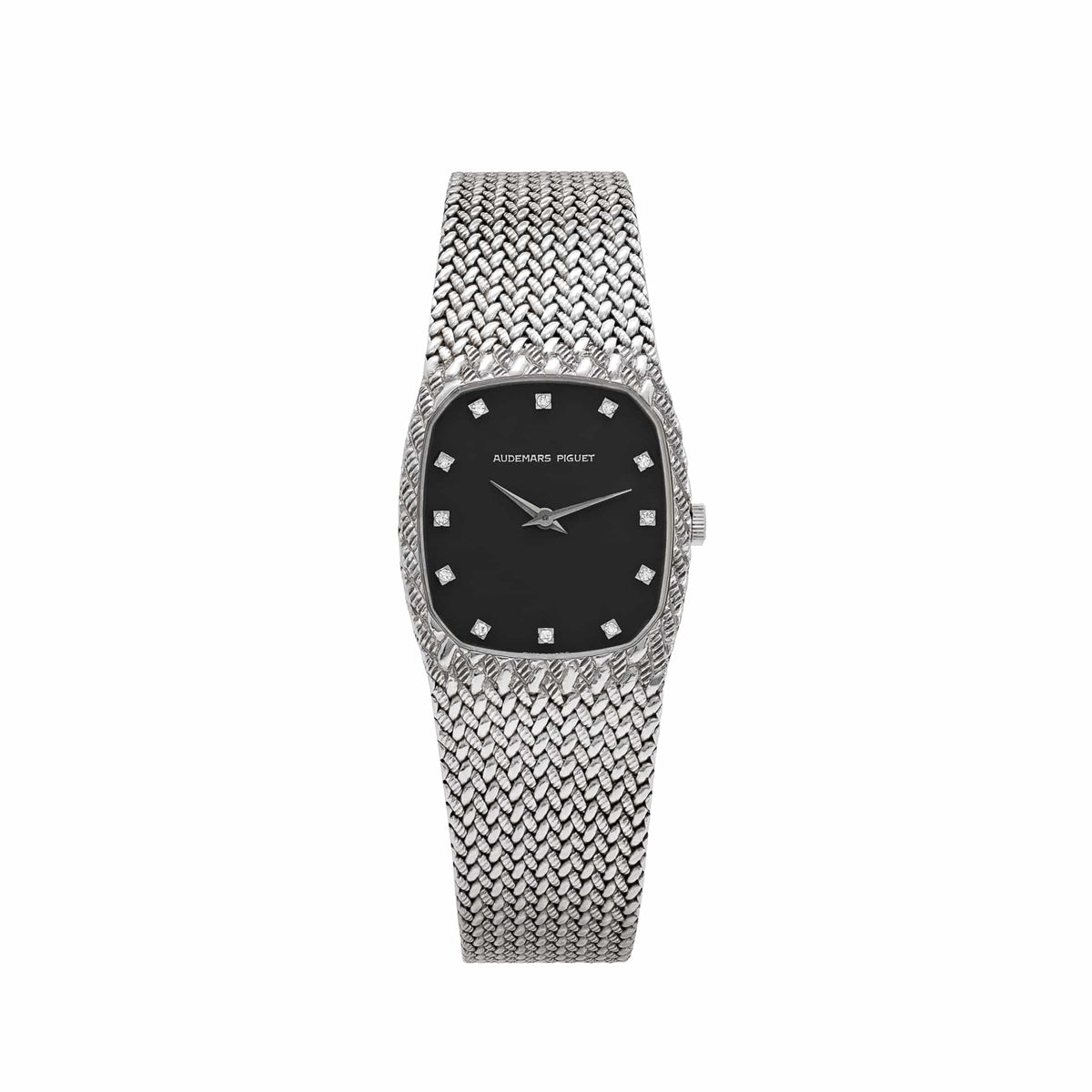 Audemars Piguet Cobra 14126.519 'Ladies' White Gold Black Diamond Dial