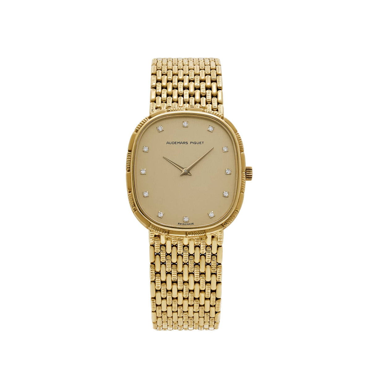 Audemars Piguet Cobra BA56440 Yellow Gold Champagne Diamond Dial