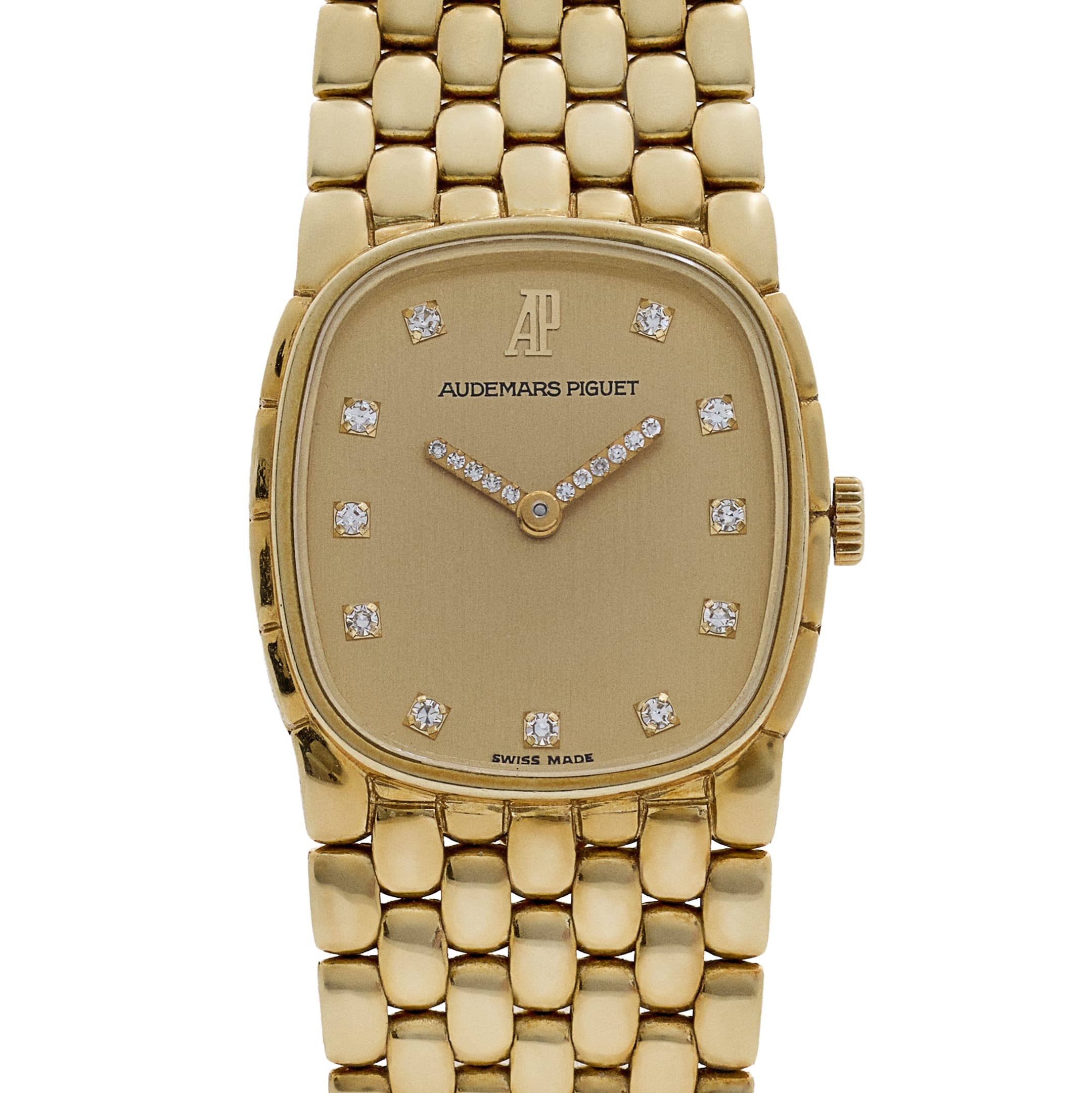 Audemars Piguet Cobra BA79194.791BA Yellow Gold Champagne Diamond Dial