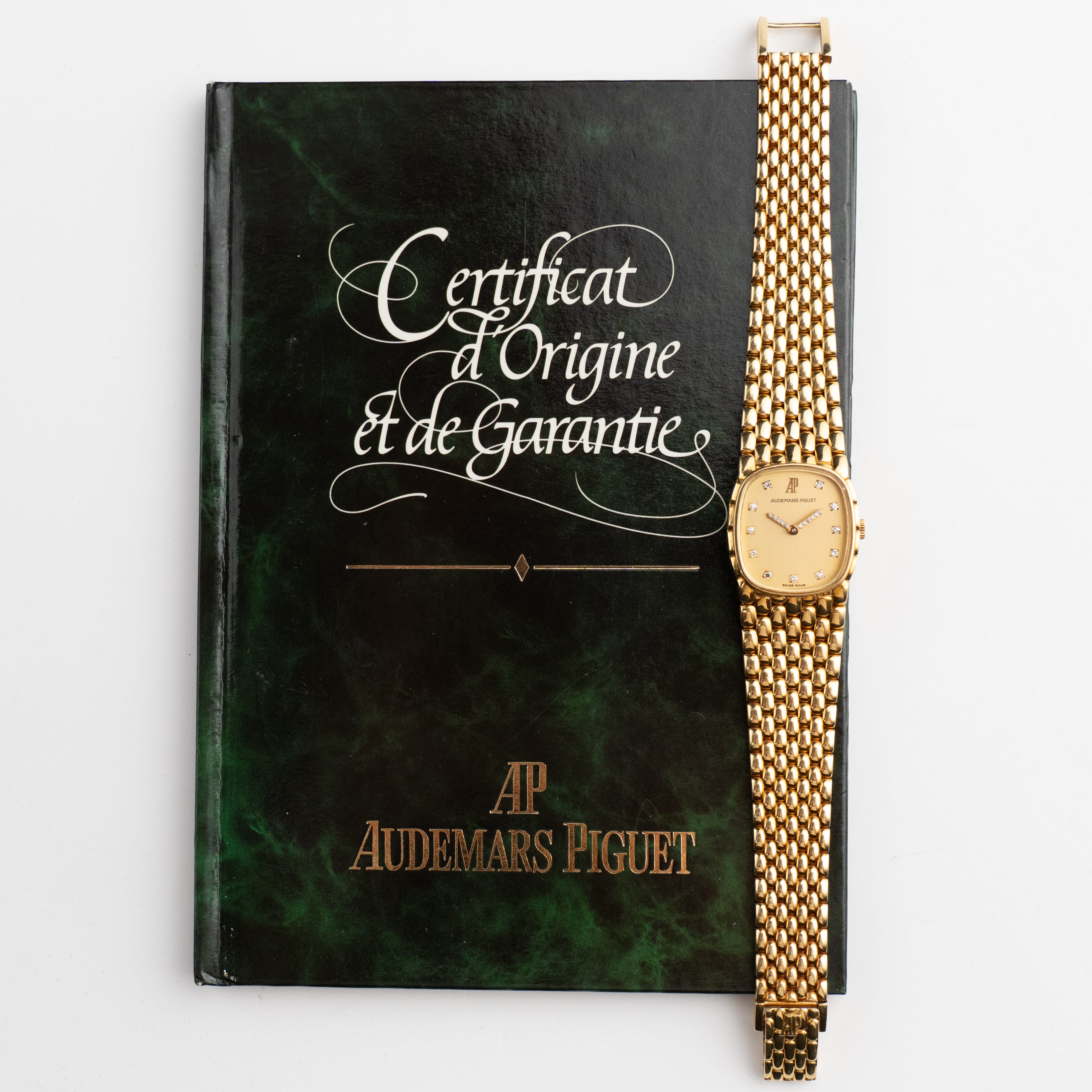 Audemars Piguet Cobra BA79194.791BA Yellow Gold Champagne Diamond Dial