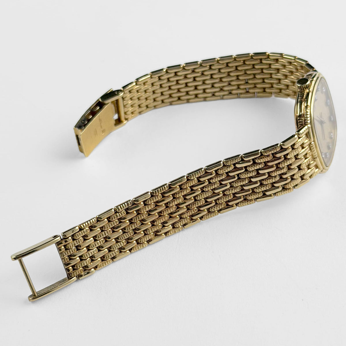 Audemars Piguet Cobra 'Ladies' Yellow Gold Champagne Diamond Dial
