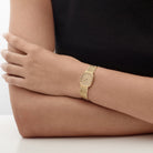 Audemars Piguet Cobra 'Ladies' Yellow Gold Champagne Diamond Dial