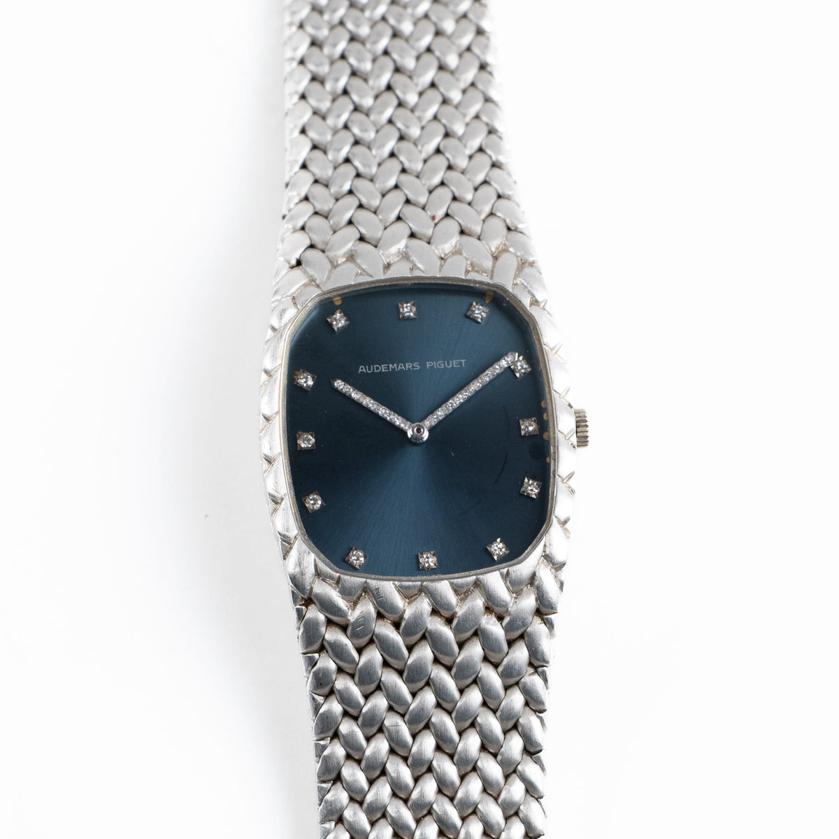 Audemars Piguet Cobra Vintage 'Ladies' White Gold Blue Diamond Dial