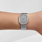 Audemars Piguet Cobra Vintage 'Ladies' White Gold Silver Diamond Dial Diamond Bezel