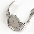 Audemars Piguet Cobra Vintage 'Ladies' White Gold Silver Diamond Dial Diamond Bezel
