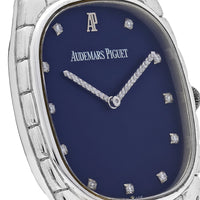 Thumbnail for Audemars Piguet Cobra  27mm White Gold Diamond Dark Navy Dial Wrist Aficionado