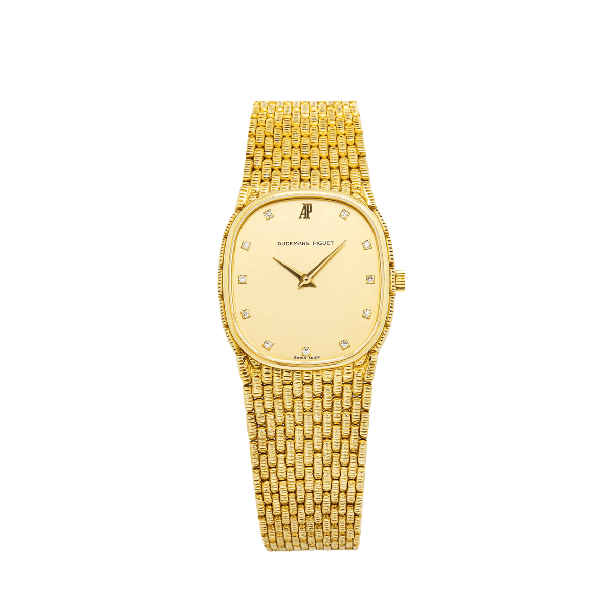 Audemars Piguet Cobra BA56440 Yellow Gold Champagne Diamond Dial