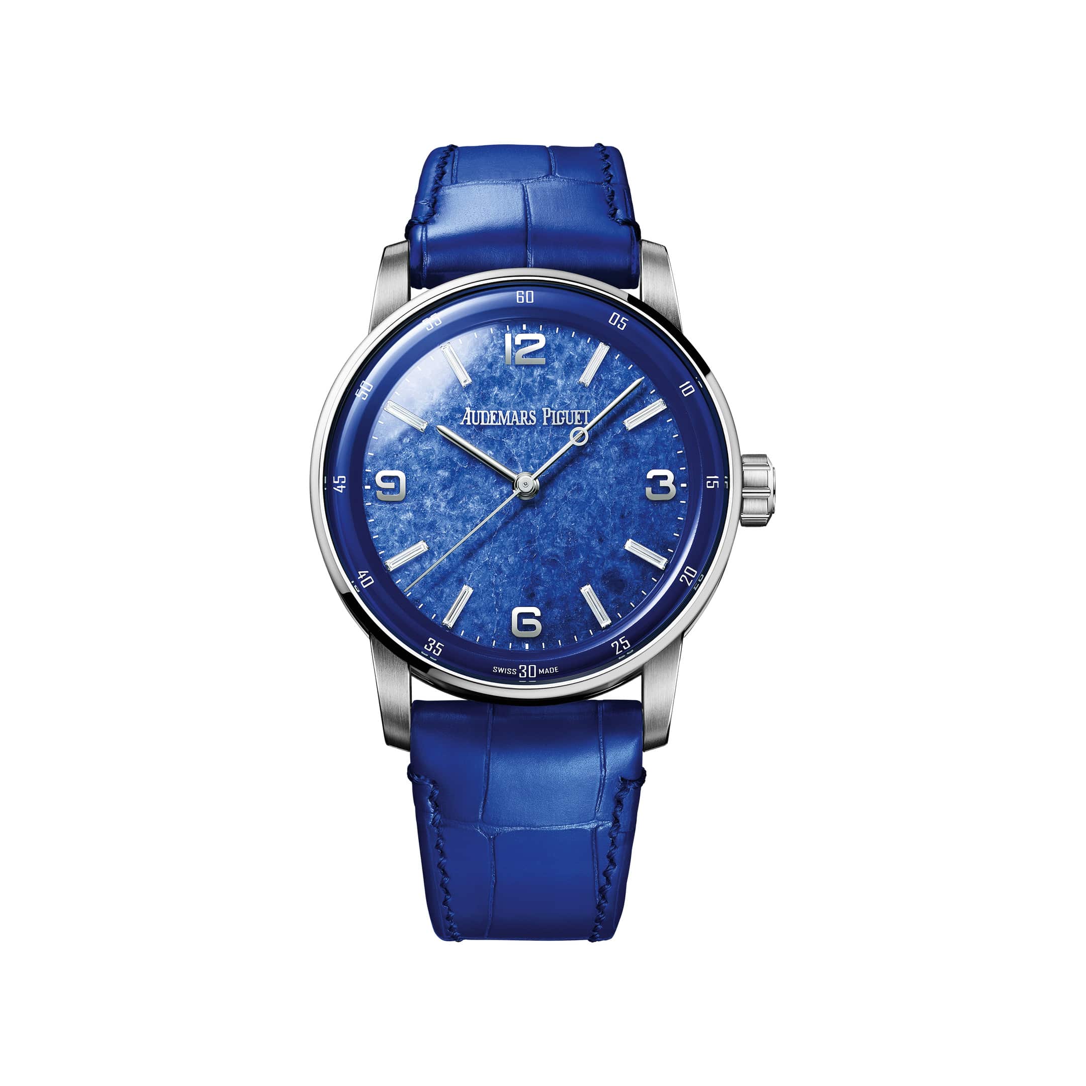 Audemars Piguet Code 11.59 15210BC.OO.A021CR.01 White Gold Blue Sodalite Diamond Dial (2026)