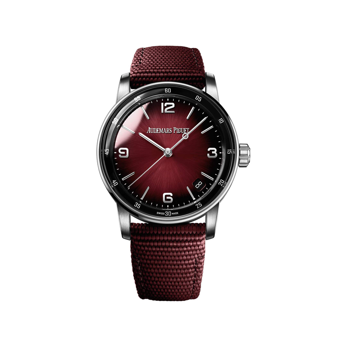 Audemars Piguet Code 11.59 15210BC.OO.A500KB.01 White Gold Smoked Burgundy Dial