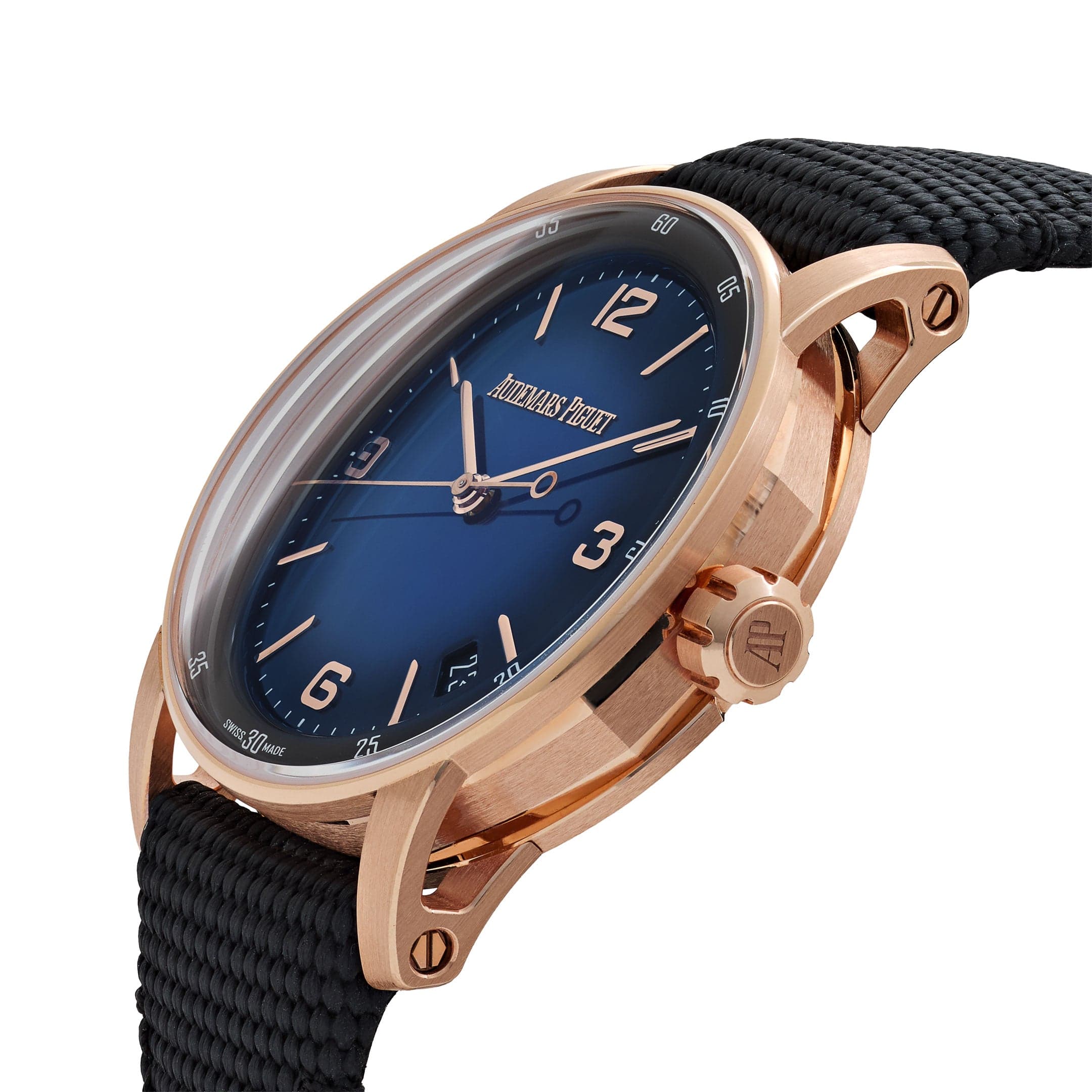 Audemars Piguet Code 11.59 15210OR.OO.A028CR.01 Rose Gold Smoked Lacquered Blue Dial (2023)