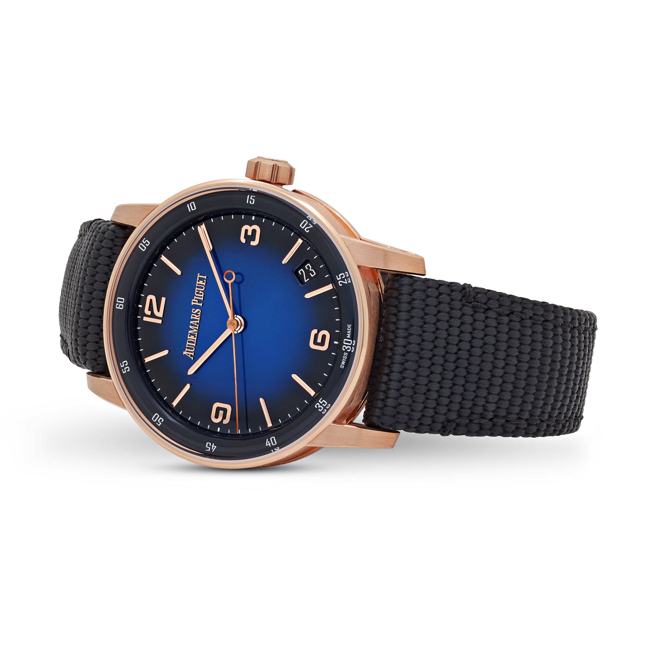 新品 AUDEMARS PIGUET ベルト Code 11.59 Audemars Piguet Code 11.59 15210OR.OO.A028CR.01 Rose Gold Smoked