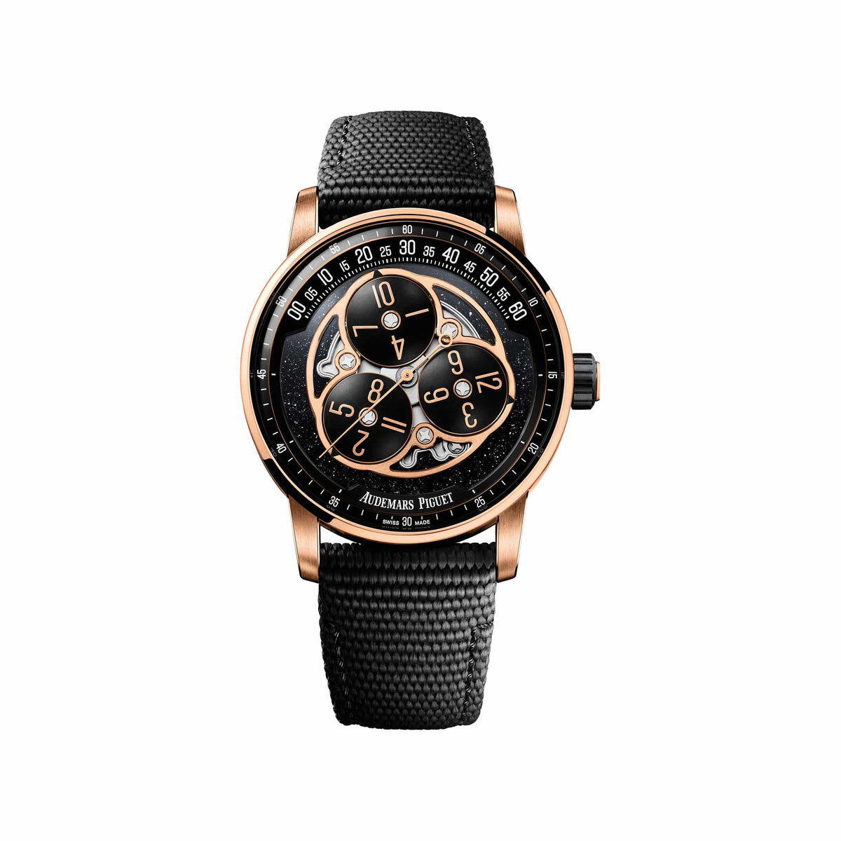 Audemars Piguet Code 11.59 15212NR.OO.A002KB.01-AB 'Starwheel' Rose Gold Black Ceramic Black Aventurine Dial (2026)