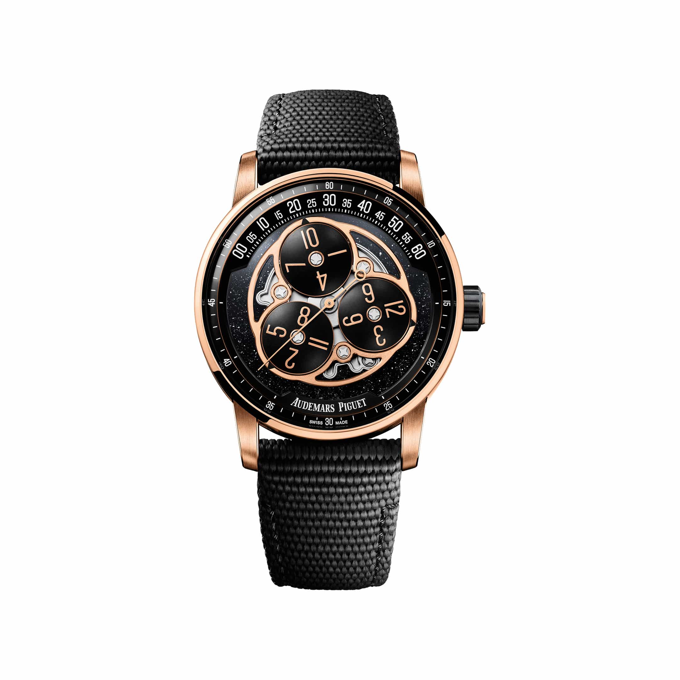 Audemars Piguet Code 11.59 15212NR.OO.A002KB.01-AB 'Starwheel' Rose Gold Black Ceramic Black Aventurine Dial (2026)