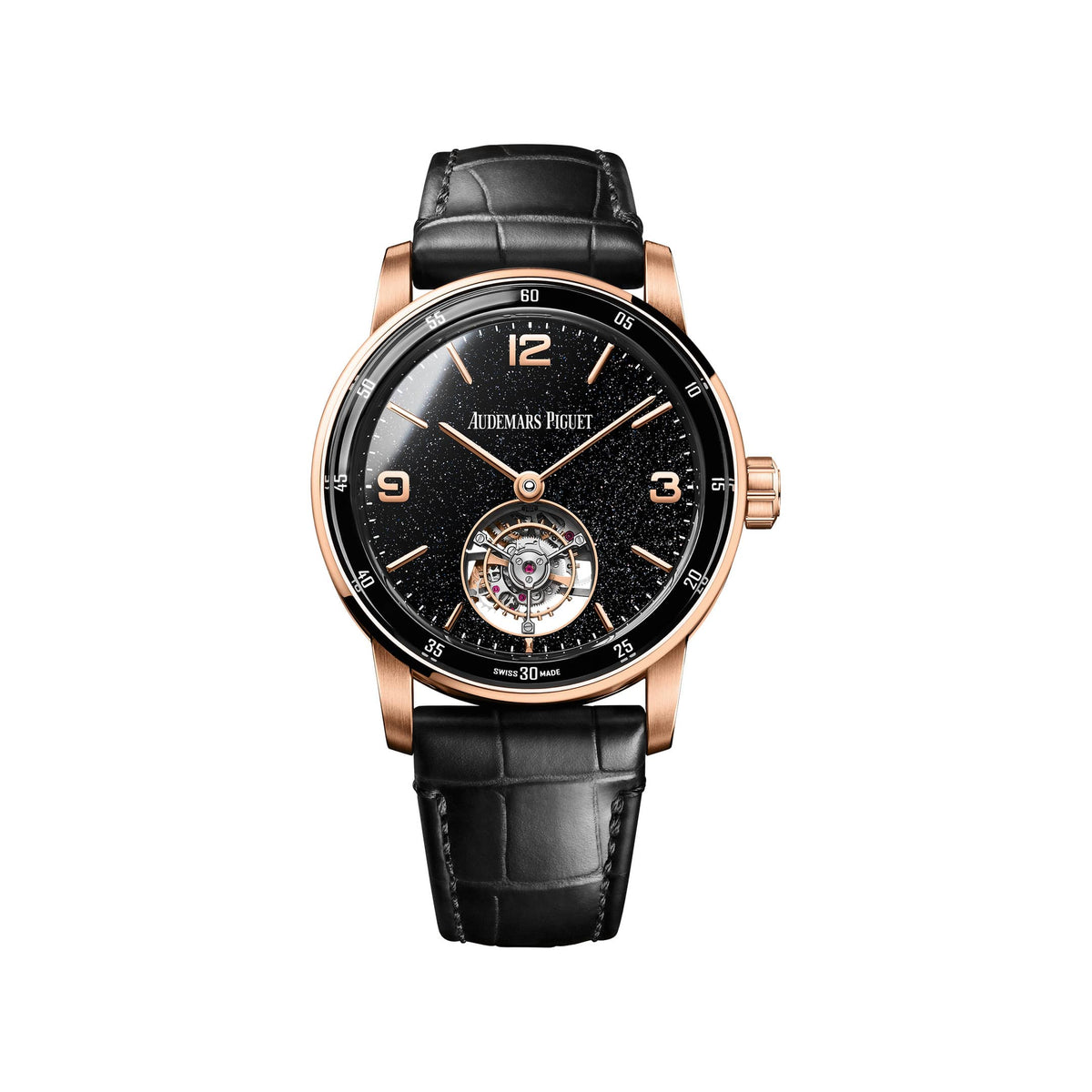 Audemars Piguet Code 11.59 26396OR.OO.D002CR.02 Rose Gold Black Aventurine Dial
