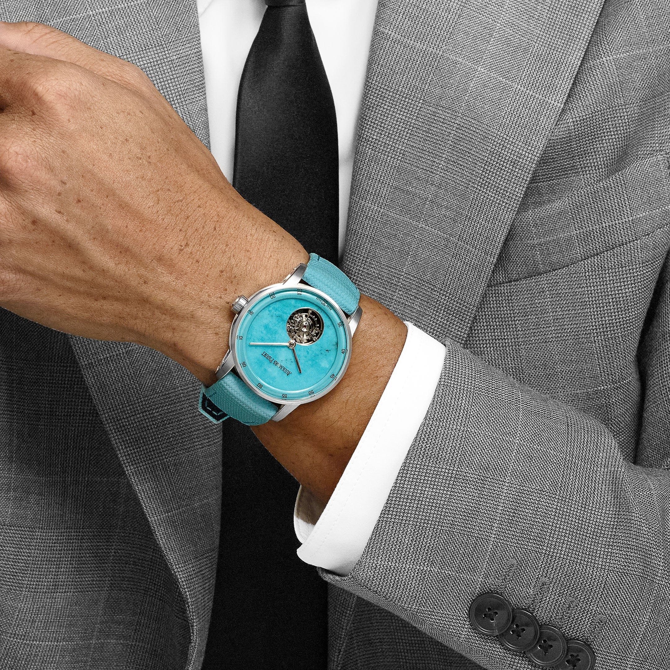 Audemars Piguet Code 11.59 26396PN.OO.D326VE.98 Flying Tourbillon White Gold Platinum Turquoise Stone Dial Limited Edition of 30 (2025)