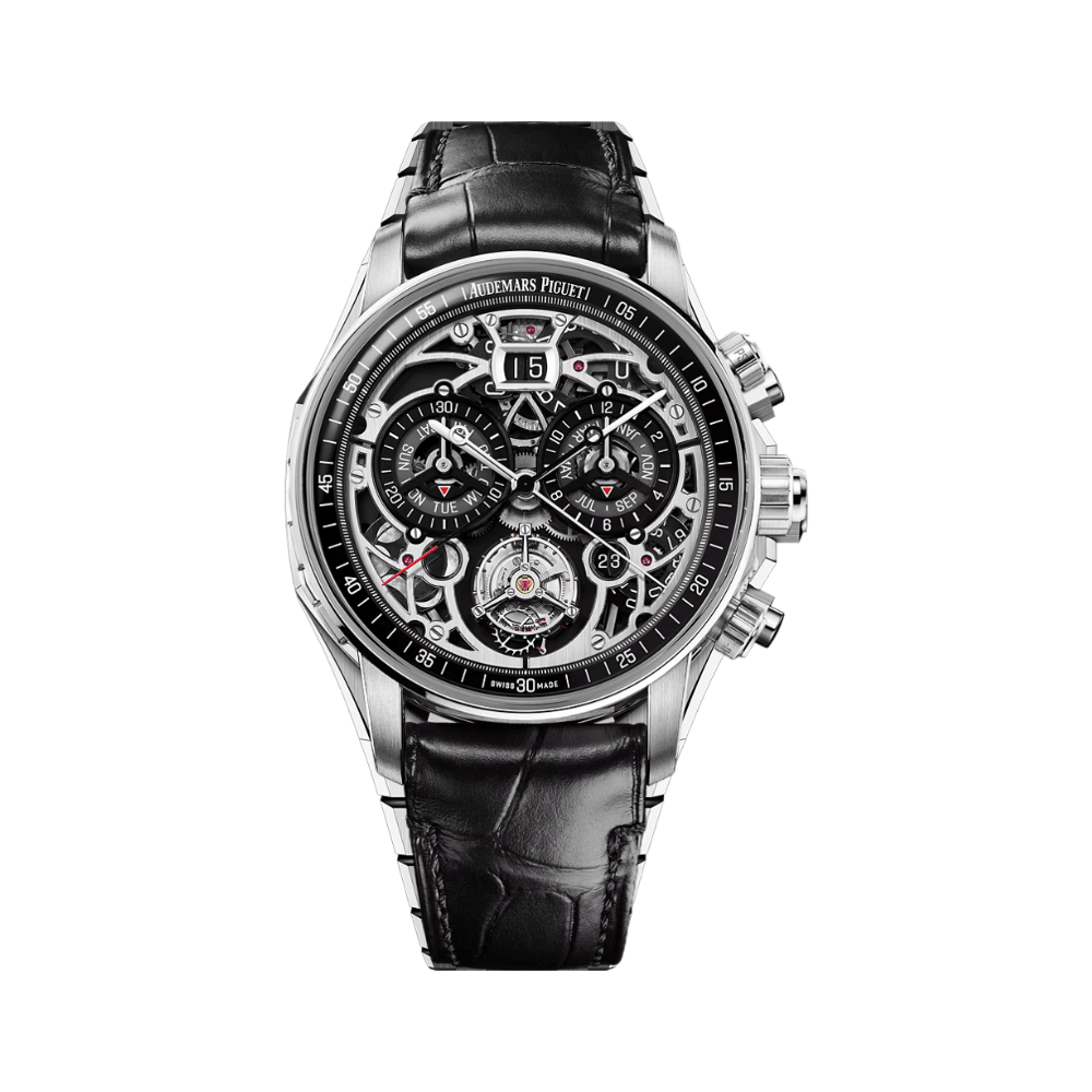 Audemars Piguet Code 11.59 26398BC.OO.D002CR.02 Ultra-Complication Universelle RD#4 White Gold Skeleton Dial