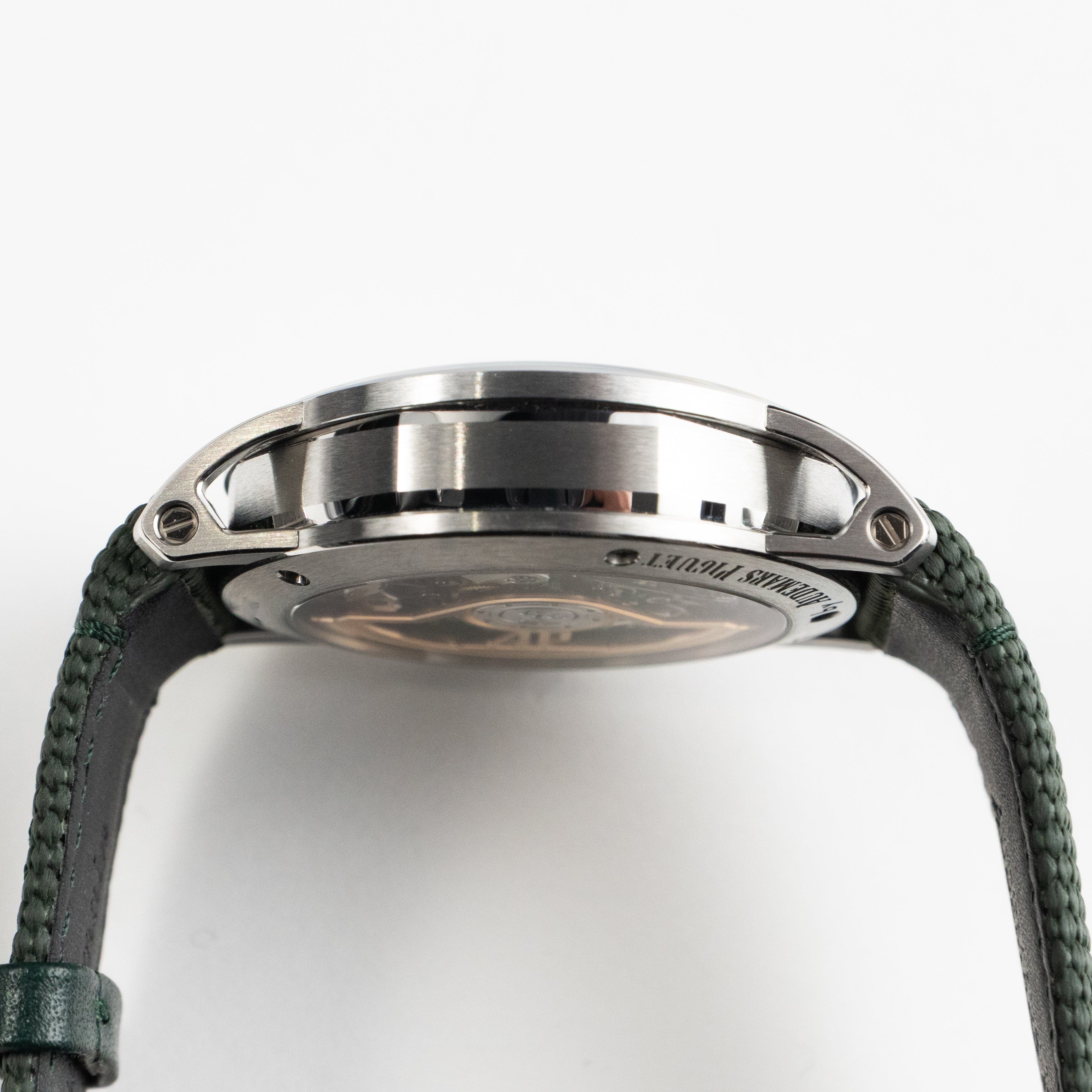 Audemars Piguet Code 11.59 Chronograph 26393ST.OO.A056KB.01 Stainless Steel Green Dial (2023)