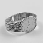 Audemars Piguet Jumbo Ellipse White Gold Silver Diamond Dial Automatic