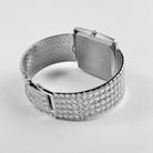 Audemars Piguet Jumbo Square White Gold Silver Diamond Dial