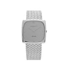 Audemars Piguet Jumbo Square White Gold Silver Diamond Dial