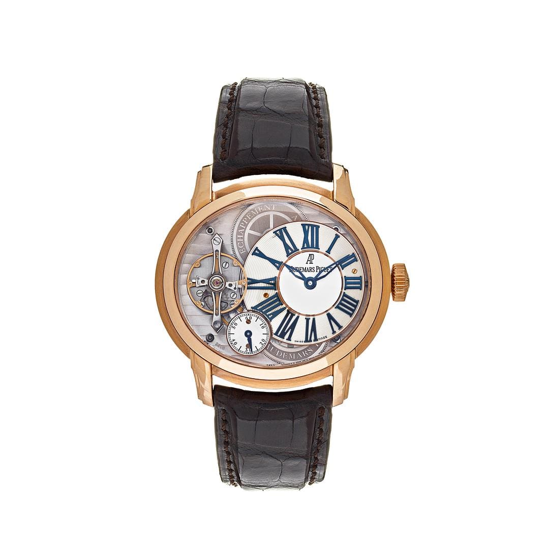 Luxury Watch Audemars Piguet Millenary Escape Manual Wind Rose Gold 26091OR.OO.D803CR.01 Wrist Aficionado