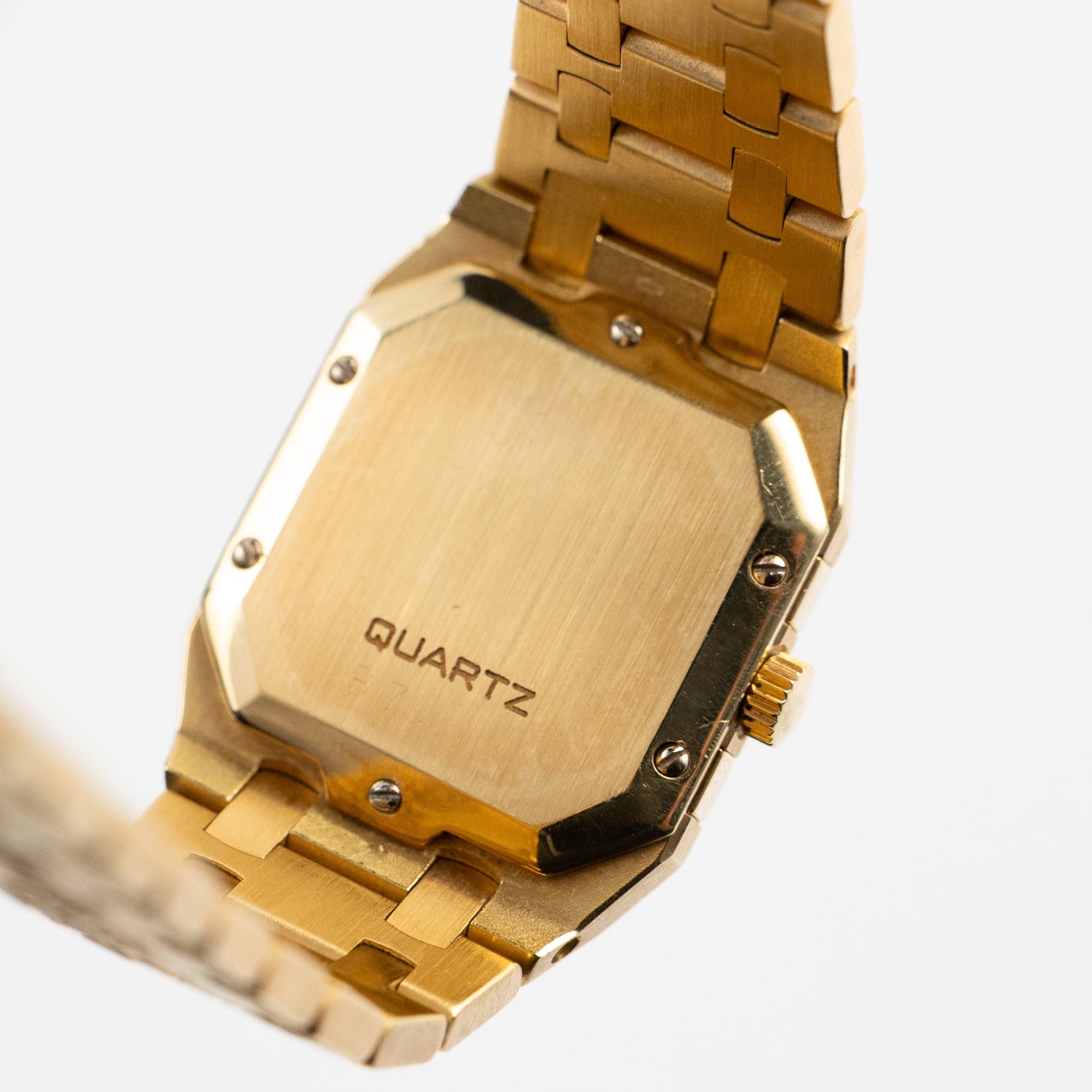 Audemars Piguet Rectangle MTA001433 Vintage 'Ladies' Yellow Gold Diamond-Set Quartz
