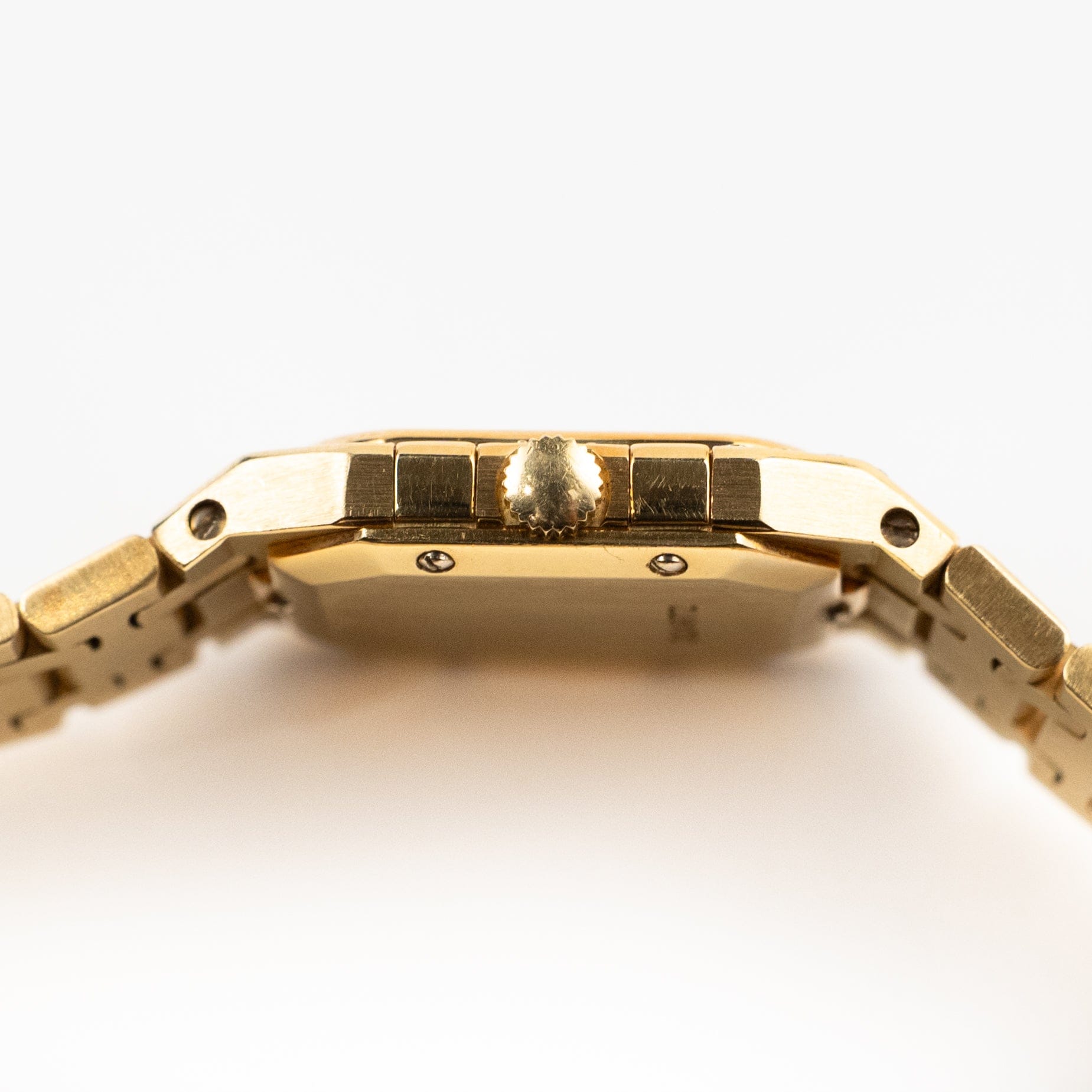 Audemars Piguet Rectangle MTA001433 Vintage 'Ladies' Yellow Gold Diamond-Set Quartz