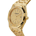 Luxury Watch Audemars Piguet Royal Oak "Jumbo" Extra Thin Yellow Gold 15202BA.OO.1240BA.02 Wrist Aficionado