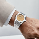 Audemars Piguet Royal Oak 15202BC.OO.1240BC.01 'Jumbo' Extra-Thin White Gold Salmon Dial (2019)
