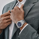 Audemars Piguet Royal Oak 15202IP.OO.1240IP.01 'Jumbo' Extra-Thin Titanium Blue Dial Limited Edition of 250