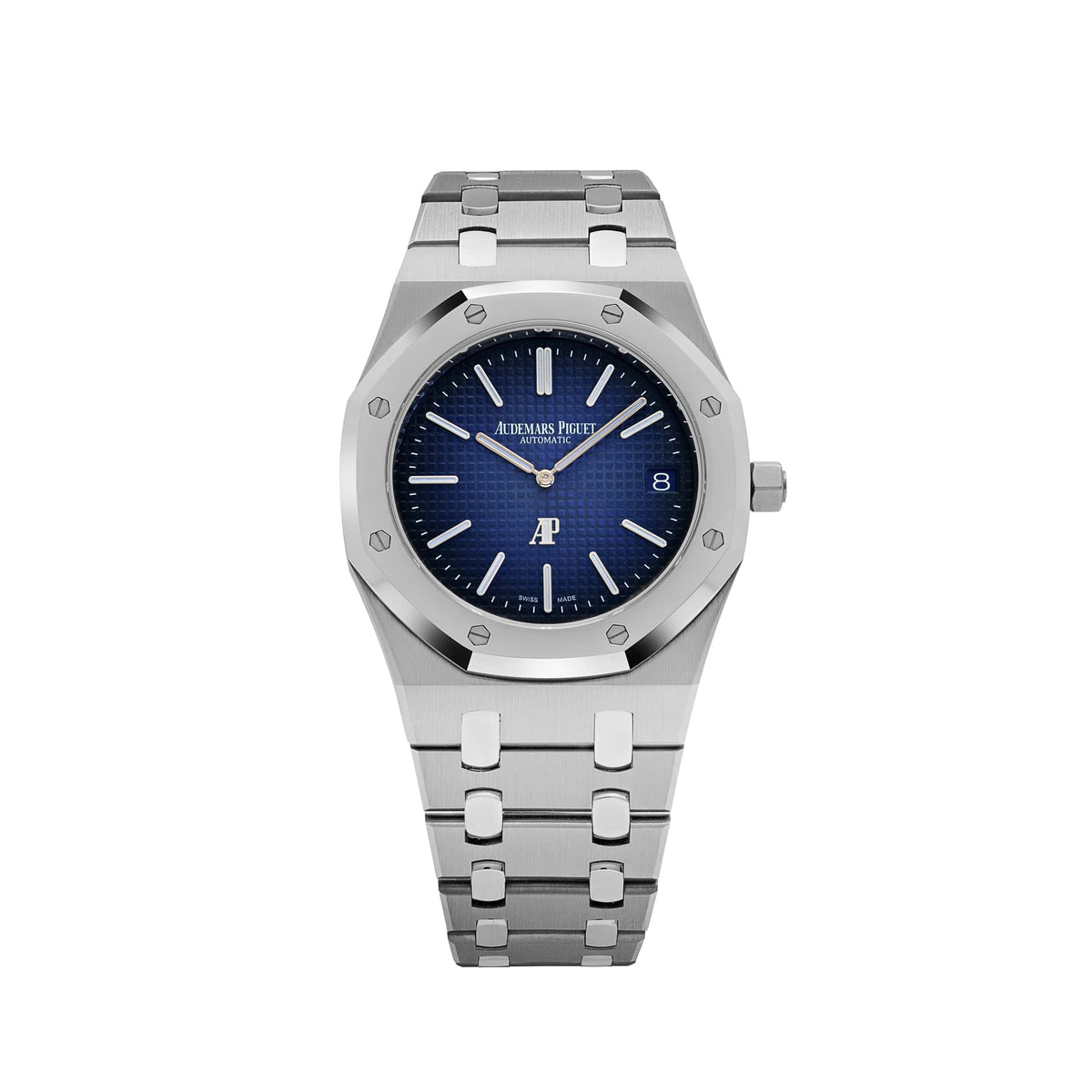 Audemars Piguet Royal Oak 15202IP.OO.1240IP.01 'Jumbo' Extra-Thin Titanium Blue Dial Limited Edition of 250