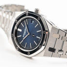 Audemars Piguet Royal Oak 15202IP.OO.1240IP.01 'Jumbo' Extra-Thin Titanium Blue Dial Limited Edition of 250