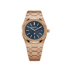 Audemars Piguet Royal Oak 15202OR.OO.1240OR.01 'Jumbo' Extra-Thin Rose Gold Blue Dial (2016)