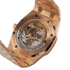 Audemars Piguet Royal Oak 15202OR.OO.1240OR.01 'Jumbo' Extra-Thin Rose Gold Blue Dial (2016)