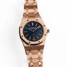 Audemars Piguet Royal Oak 15202OR.OO.1240OR.01 'Jumbo' Extra-Thin Rose Gold Blue Dial (2016)