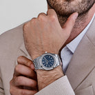 Audemars Piguet Royal Oak 15202ST.OO.1240ST.01 'Jumbo' Extra-Thin Stainless Steel Blue Dial (2020)