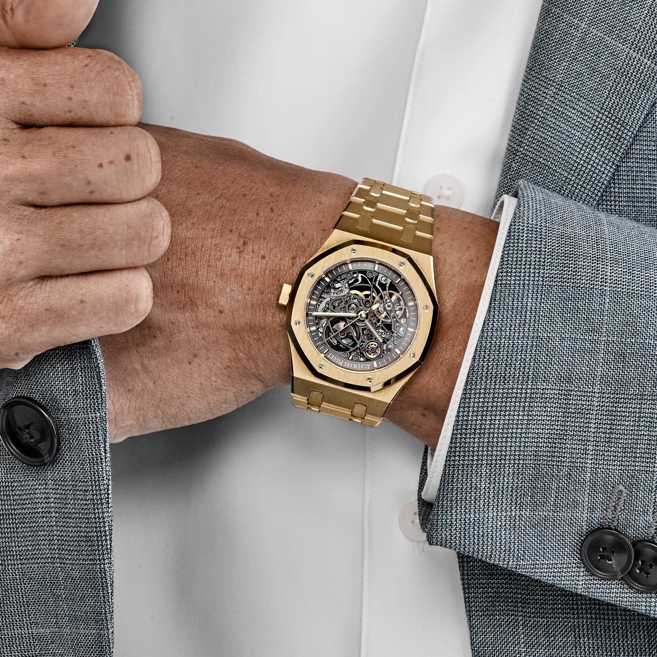 Audemars Piguet キーホルダー Audemars Piguet Royal Oak 15407BA.OO.1220BA.01 Double Balance