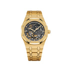 Audemars Piguet Royal Oak 15407BA.OO.1220BA.01 Double Balance Wheel Yellow Gold Openworked Dial