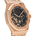 Luxury Watch Audemars Piguet Royal Oak Double Balance Wheel Openworked 15407OR.OO.1220OR.01 Wrist Aficionado