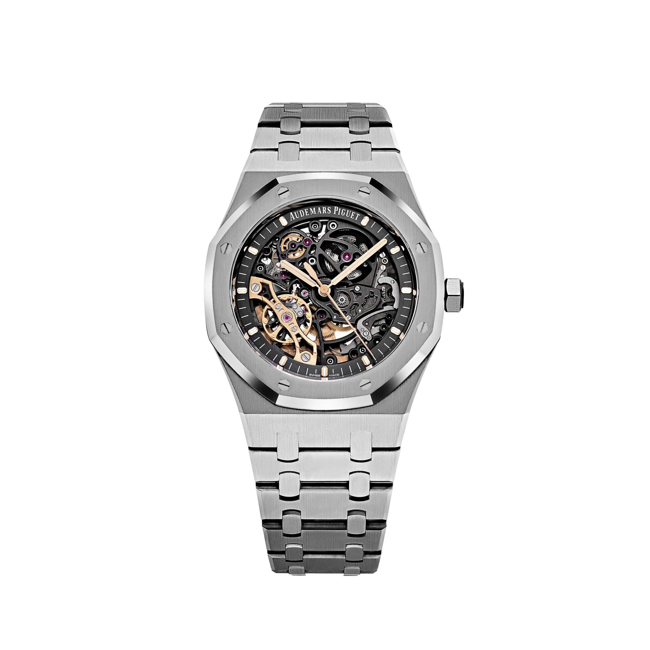 Audemars Piguet Royal Oak 15407ST.OO.1220ST.01 Double Balance Wheel Stainless Steel Openworked Dial (2024)